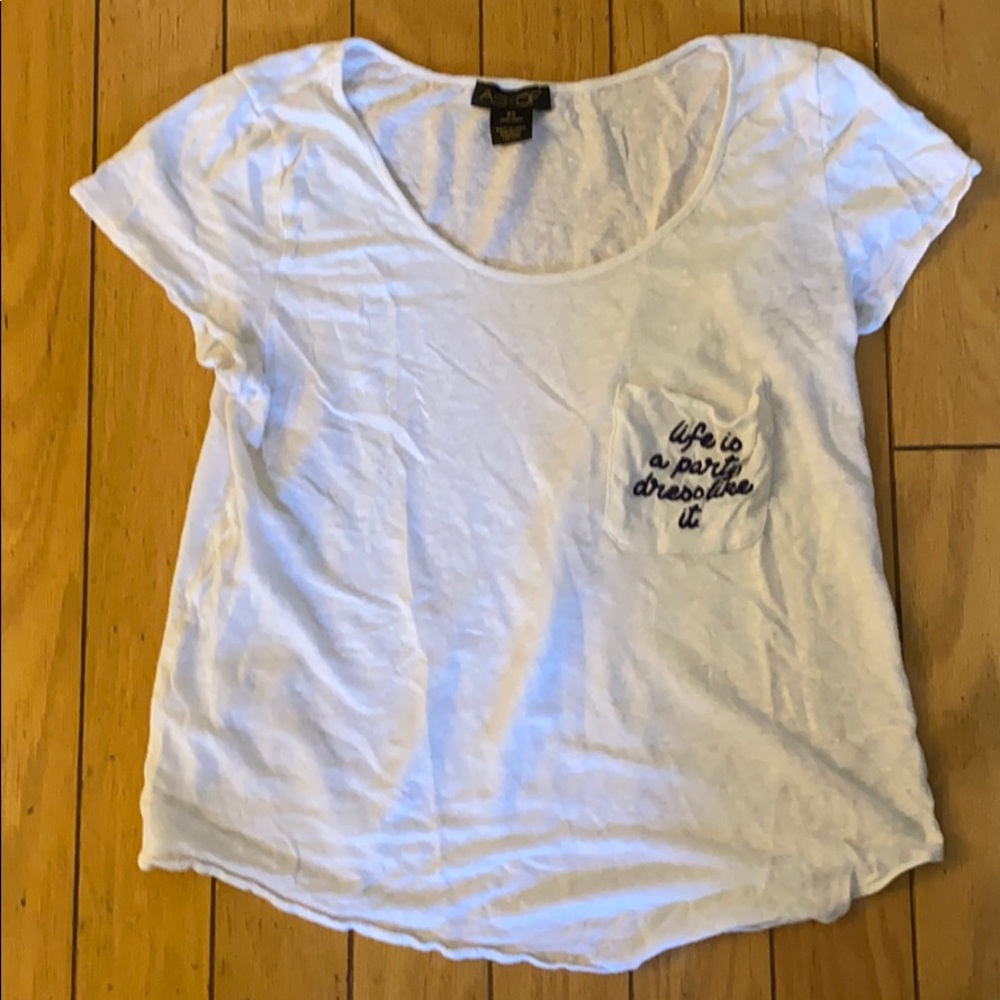 AS by DF line Cap sleeve tee shirt